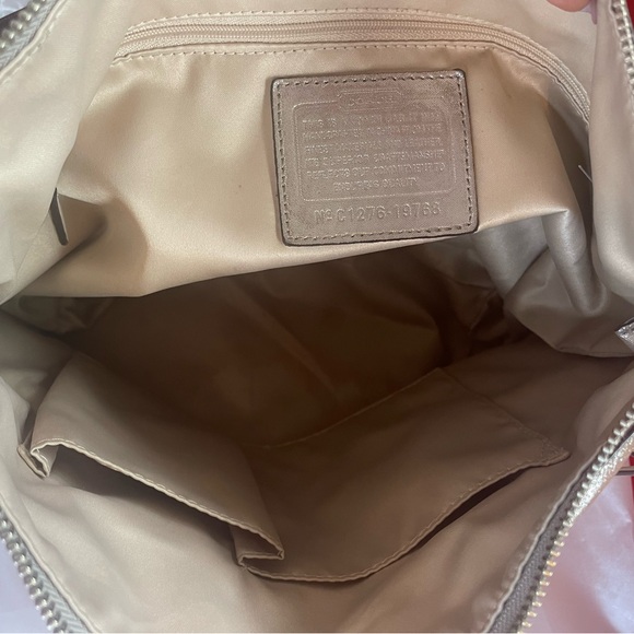 Authentic Coach Metallic Purse!!! #078 - Picture 4 of 5